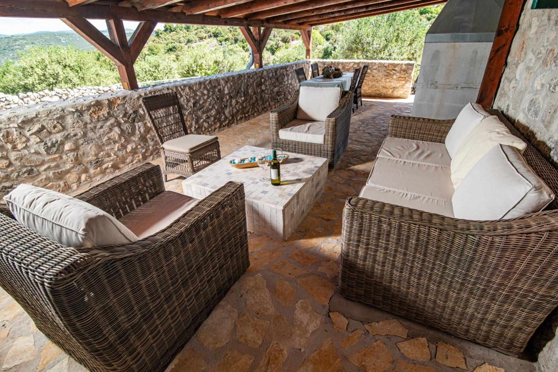 Private Cottage In Olive Grove With Heated Pool Vinisce Exterior photo